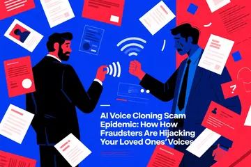 AI Voice Cloning Scam Epidemic: How Fraudsters Are Hijacking Your Loved Ones'Voices
