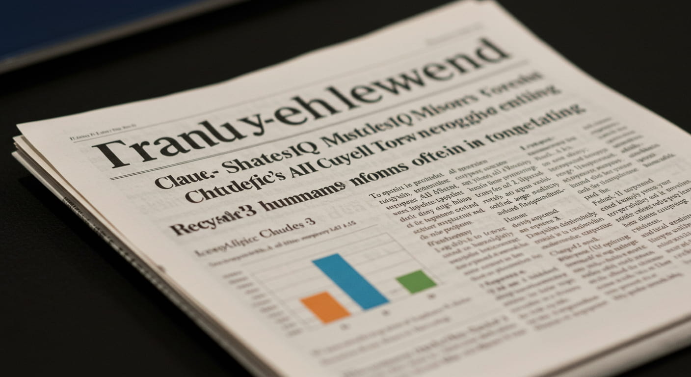 Claude-3 Shatters IQ Milestone: Anthropic's AI Model Outperforms Humans in Cognitive Testing?