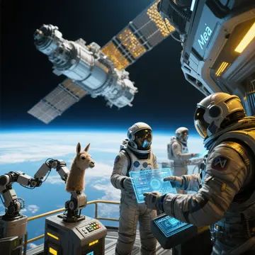 Meta's Space Llama Powers ISS Research Operations Open-Source AI Revolutionizes Space Science.jpg