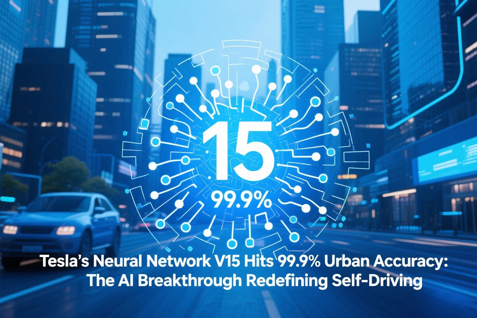 Tesla's Neural Network V15 Hits 99.9% Urban Accuracy: The AI Breakthrough Redefining Self-Driving?