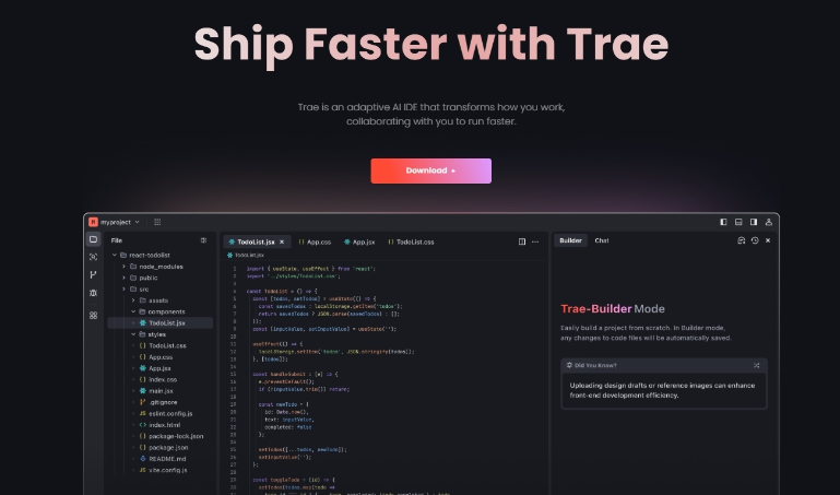 ByteDance's Trae Coding Agent Update