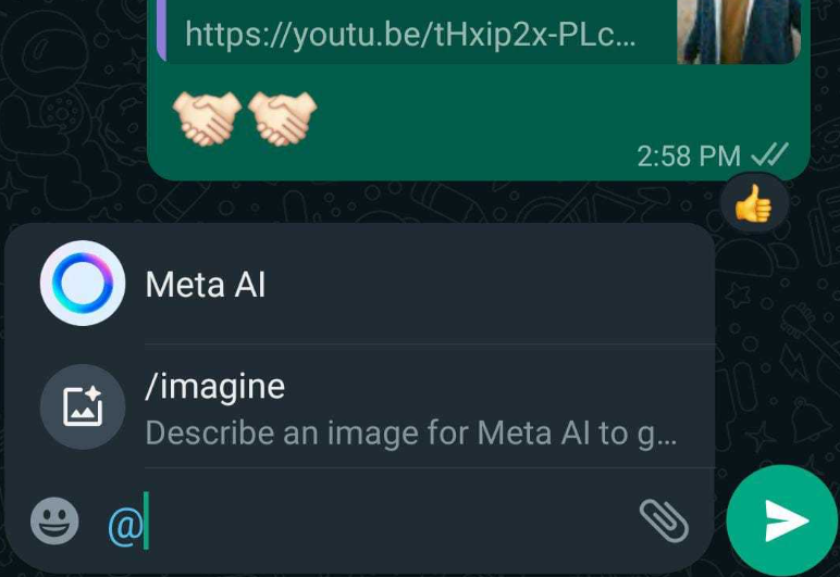 WhatsApp Tests Meta AI Wallpaper Generator