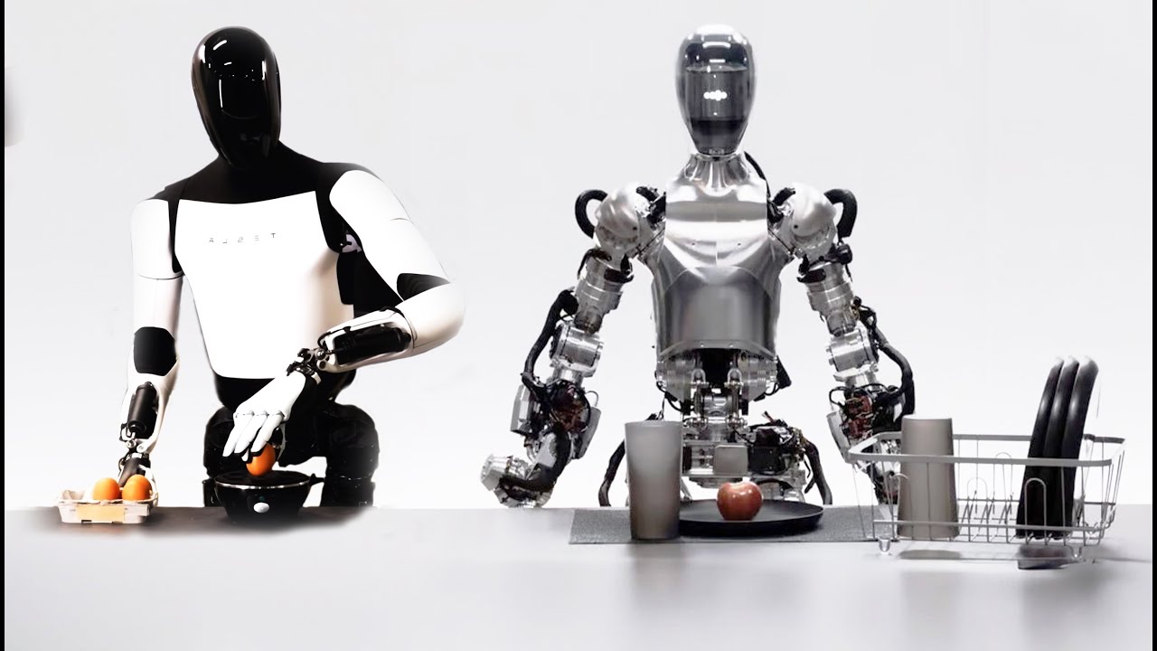 ?Tesla Human Robot vs OpenAI Robot