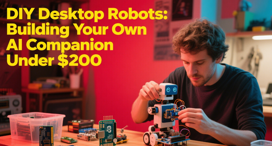 Unleash Your Creativity: Build Your Own Desktop Robot Companion Under $200!