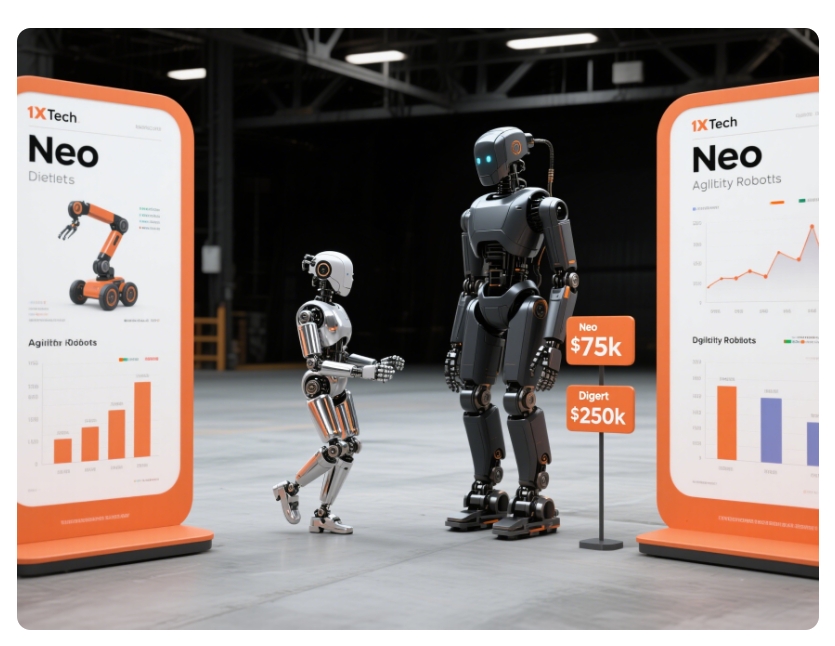 1X Tech vs. Agility Robotics: Who's Leading the Charge in Humanoid Robotics?