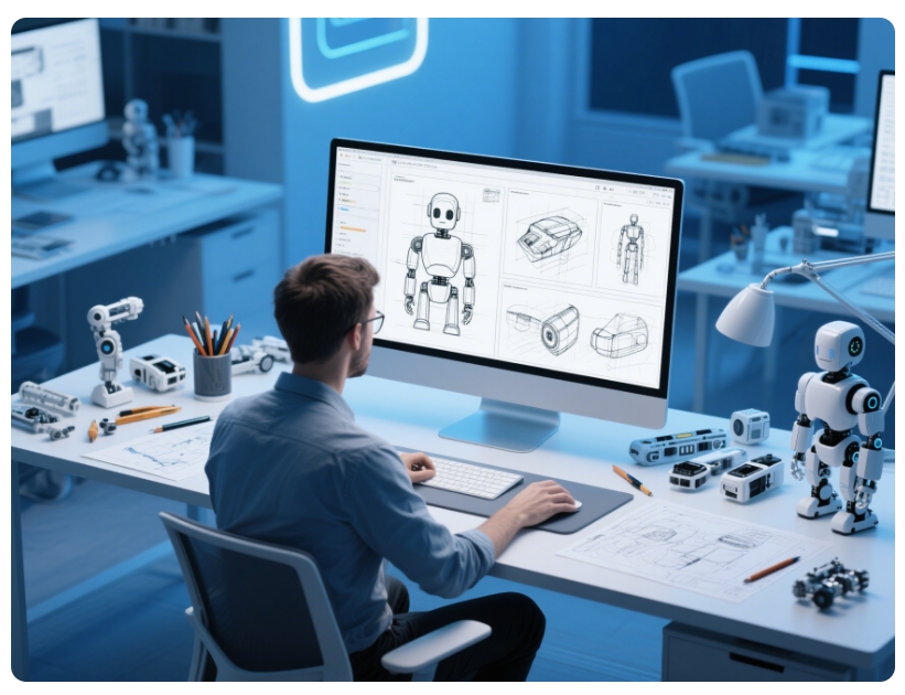 Designing Stunning Computer Robot Drawing with Digital Tools