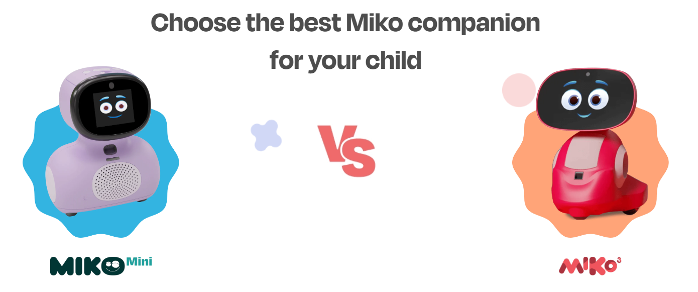 Difference Between Miko Mini and Miko 3: Which AI Robot Is Right for Your Child?