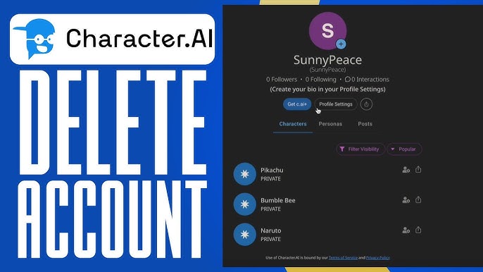Permanently Delete Your Character AI Account: Consequences & Alternatives