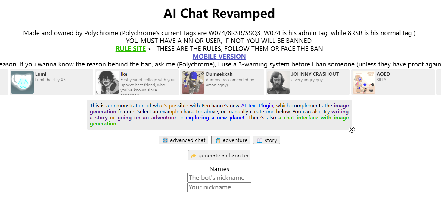 Perchance AI Chat vs Character AI: Which Platform Offers Better Roleplay Experience in 2025?