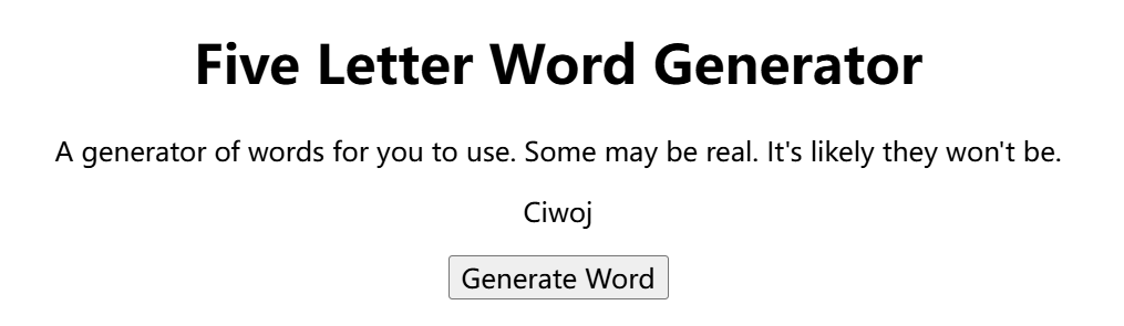 Master Wordle with Perchance AI's Five Letter Word Finder