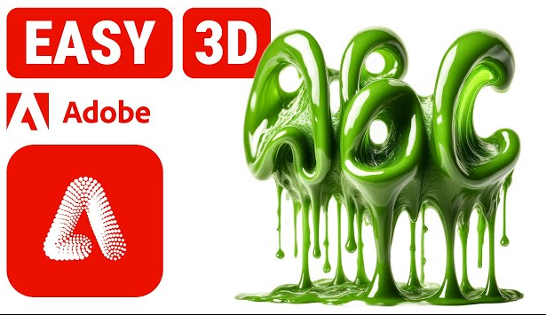 Adobe Firefly 4 Text-to-3D Generation creating fully textured 3D models directly in Photoshop for artists and designers