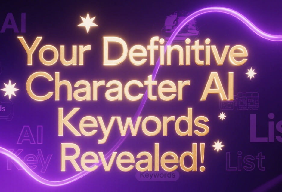  Your Definitive Character <strong>AI</strong> Keywords List Revealed!