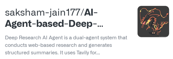 Agent-Based Deep Research Framework diagram showing multiple AI agents collaborating on autonomous investigation tasks with interconnected nodes representing Deep Research AI workflow and data analysis processes