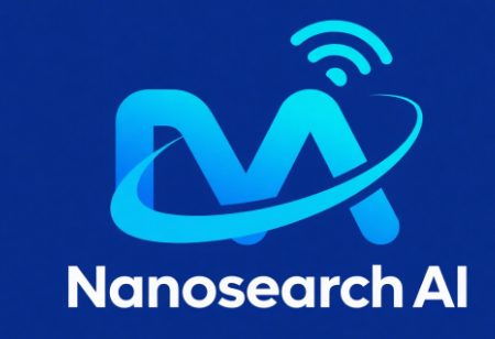  Nanosearch AI end-to-end search interface showing advanced AI search results for e-commerce platform with 200 million users milestone achievement and conversion optimization features
