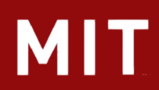 The image shows the bold white letters 'MIT' centred on a deep red background, representing the Massachusetts Institute of Technology logo.