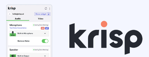 Krisp AI Tools: Real-Time Noise Cancellation for Crystal Clear Communication