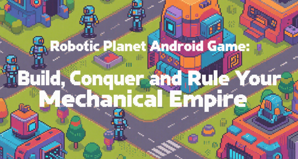 Robotic Planet Android Game: Build, Conquer and Rule Your Mechanical Empire