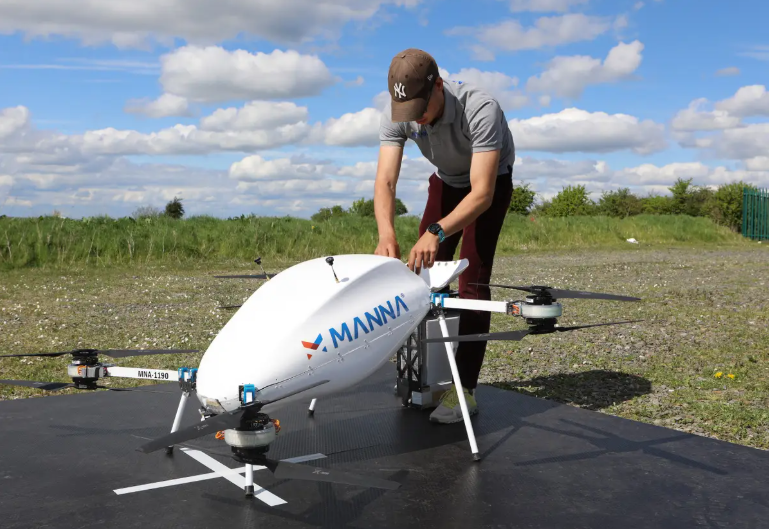 The Manna Delivery Drone: Your Secret Weapon for Instant Urban Deliveries