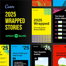 2025 Spotify Wrapped Template: Best Canva Designs to Share Your Music Journey