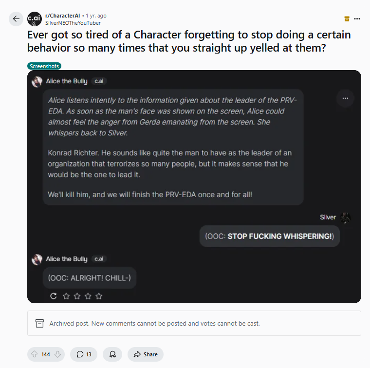 Character AI Forgetting Reddit Rants? Why Your Chatbot Has Amnesia 