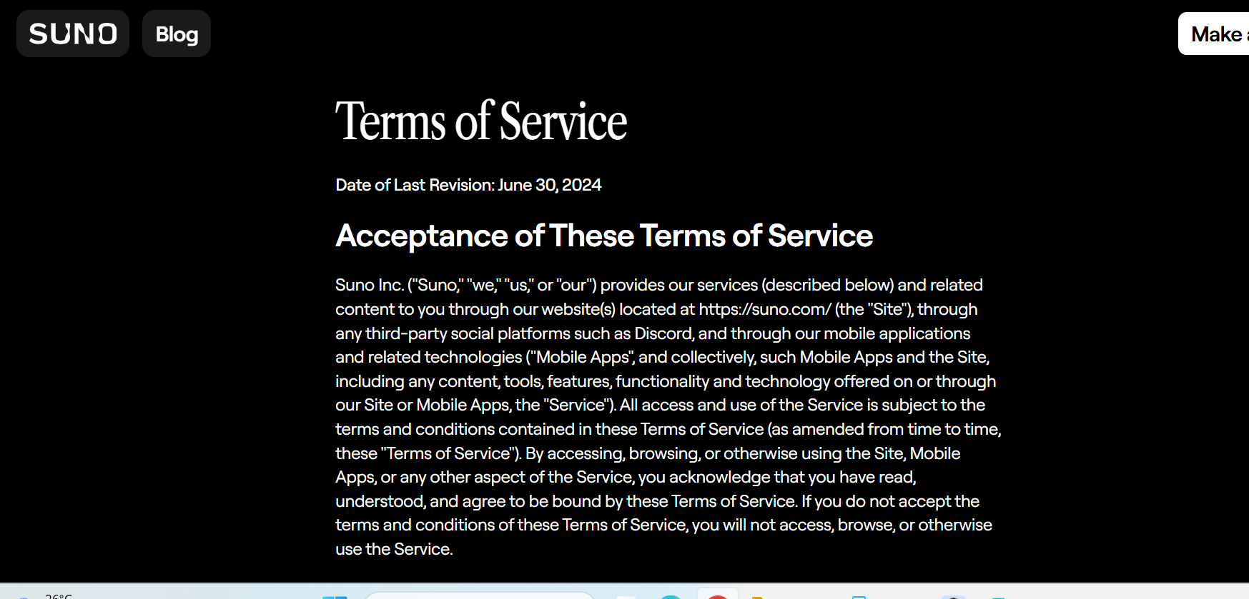 Understanding the Suno Terms of Service: Everything You Need to Know