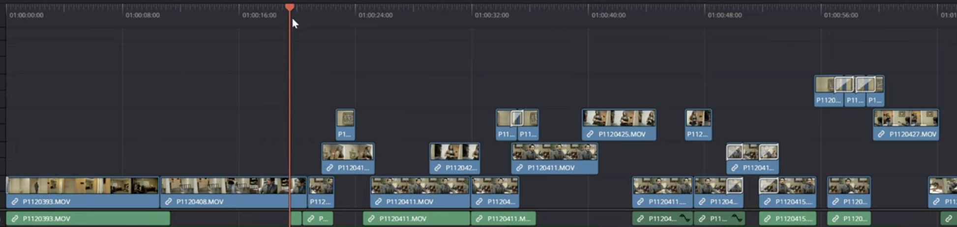 How to Select All to the Right of the Cursor in DaVinci Resolve